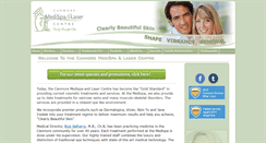 Desktop Screenshot of canmoremedispa.com